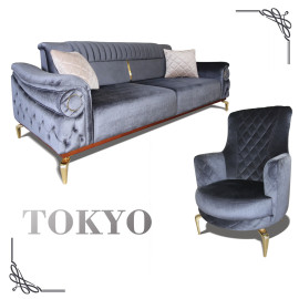 TOKYO SOFA SET PIECE LIVING ROOM CHAIR FOR HOME FROM FACTORY WHOLESALE